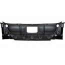 Freightliner Bumper Inner Reinforcement with OEM Radar Cutout - Black Plastic, OE Spec Clip-On Nuts, Fits Models with/without Radar