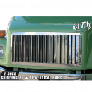 Alt Text: "Freightliner Grill with 19 Vertical Bars - Fits Freightliner Models"