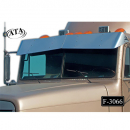 Freightliner 13x9 Inch Bowtie Visor - Durable, Perfect Fit Accessory