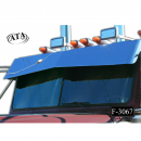 Freightliner 13x8 Inch Drop Visor - Durable, Perfect Fit