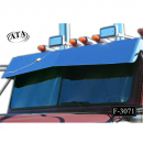 Freightliner 13x9 Inch Bowtie Visor - Durable, Perfect Fit Accessory