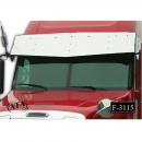 Freightliner 18x20 Inch V Style Visor - Durable and Stylish Truck Accessory