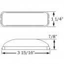 Sealed Thinline License Plate Light