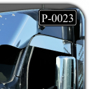 Peterbilt 579 & 567 2016+ 6 Inch Window Chop Top - Sleek, Custom Fit