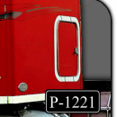 Peterbilt 579, 567, 379, 389 Sleeper Door Outer Trim - Durable, High-Quality Fit