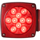 Passenger Side 11 LED Red Combination Tail Light for Enhanced Visibility and Safety