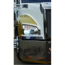 Kenworth T880 2012 And Newer Front Fender Headlight Guards