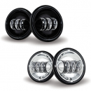 4.5 Inch LED Projector Motorcycle Fog Lights - Enhance Visibility and Safety