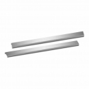 Freightliner Coronado Door Under Window Accent, Stainless Steel, 3M Tape Install, Fits 2010-2016 Models, Sold as Pair