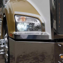 Kenworth T880 2012+ Front Fender Headlight Guards - Durable Protection for Your Truck