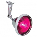 Vintage Anti-Glare Interior Light with Purple Lens - Classic Design, Perfect for Retro Interiors