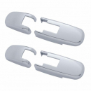 2006+ Kenworth T660 Hood Latch Cover Set, Chrome Plated, Fits 2006-2015 Models, United Pacific Warranty