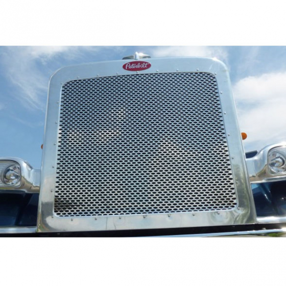 Peterbilt 388 and 389 Front Grille with Peterbilt Ovals - Durable and Stylish Replacement