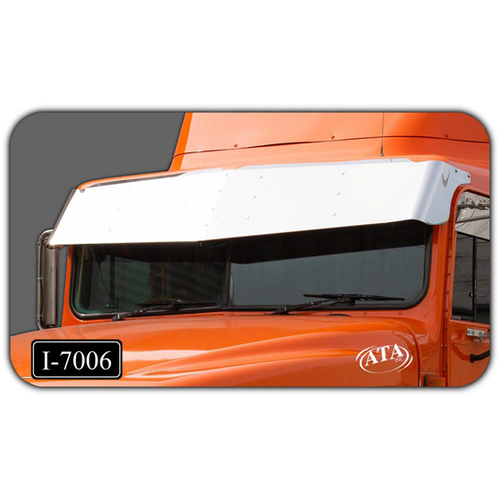 International 9400 Eagle 1999 V-Style Visor for Flat Windshield, 13x15 Inch