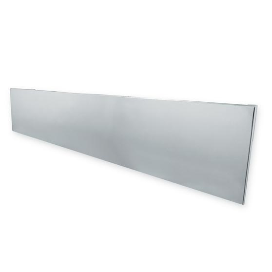 Universal 18" Box End Stainless Steel Blind Mount Bumper - Durable, Easy Install