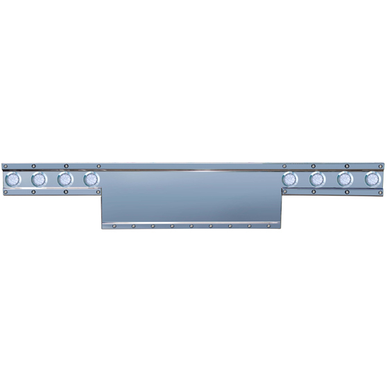 One Piece Tonka T-Bar With (8) 4" Light Bar Holes And (25) 3/4" Light Holes