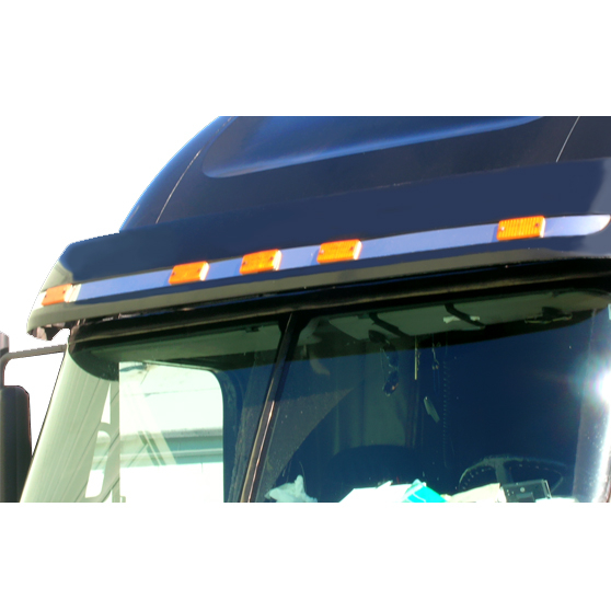 Stainless Steel Stock Visor Trim For Freightliner