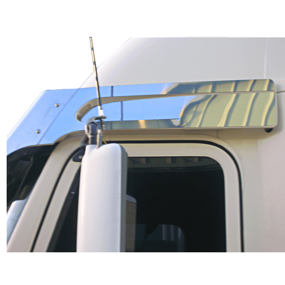 Stainless Steel Complete Visor Extension For Freightliner Century Models