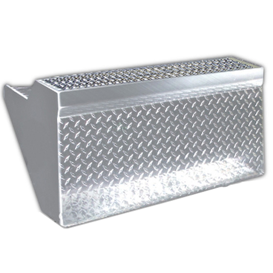 31 1/2" x 13" Aluminum Battery Box Lid With Top Step Replacement For Peterbilt 379/389