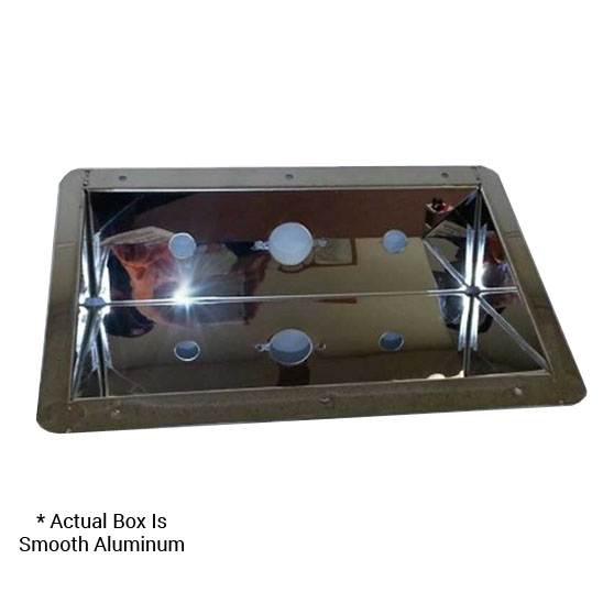 Low Pro Aluminum Airline Box - Durable, Lightweight Storage Solution