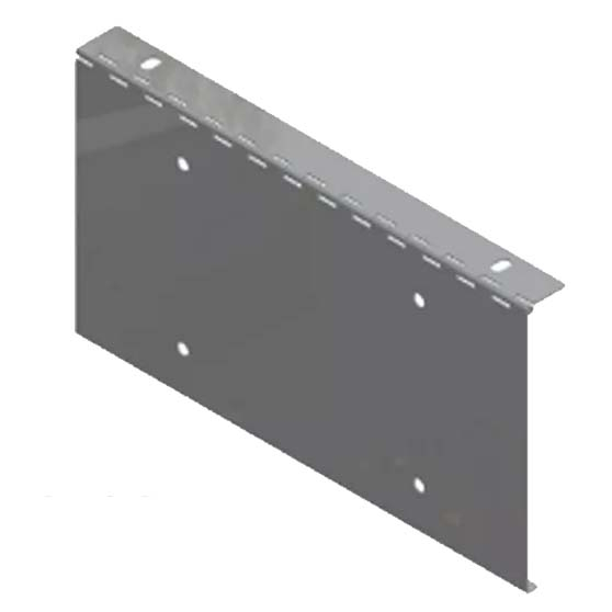 Hinged Single Plate Stainless License Plate Holder