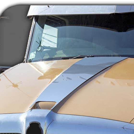 Kenworth T680 Center Hood Trim - Durable, Perfect Fit, Enhances Appearance