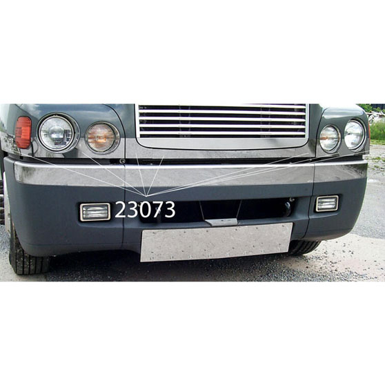 Freightliner Century 7 Piece Lower Grill, Headlight & Fender Trim by Roadworks