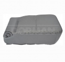 Isuzu NPR NPR-HD NQR And NRR Front Left Grey And Blue Fabric Seat Bottom Cushion