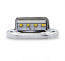 Compact 1.7x1 Inch LED License Plate Light - Bright and Durable