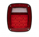 Three Stud LED Box Style Stop/Turn/Tail/Back Up Light with OE-Style 5 Pin Metripack Connector